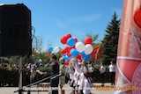 Митинг 9 мая Куровское